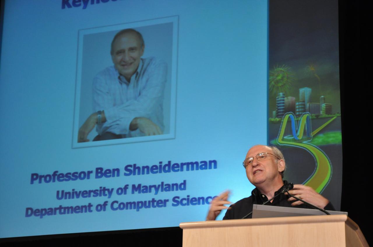 Prof. Ben Shneiderman, Keynote Speaker